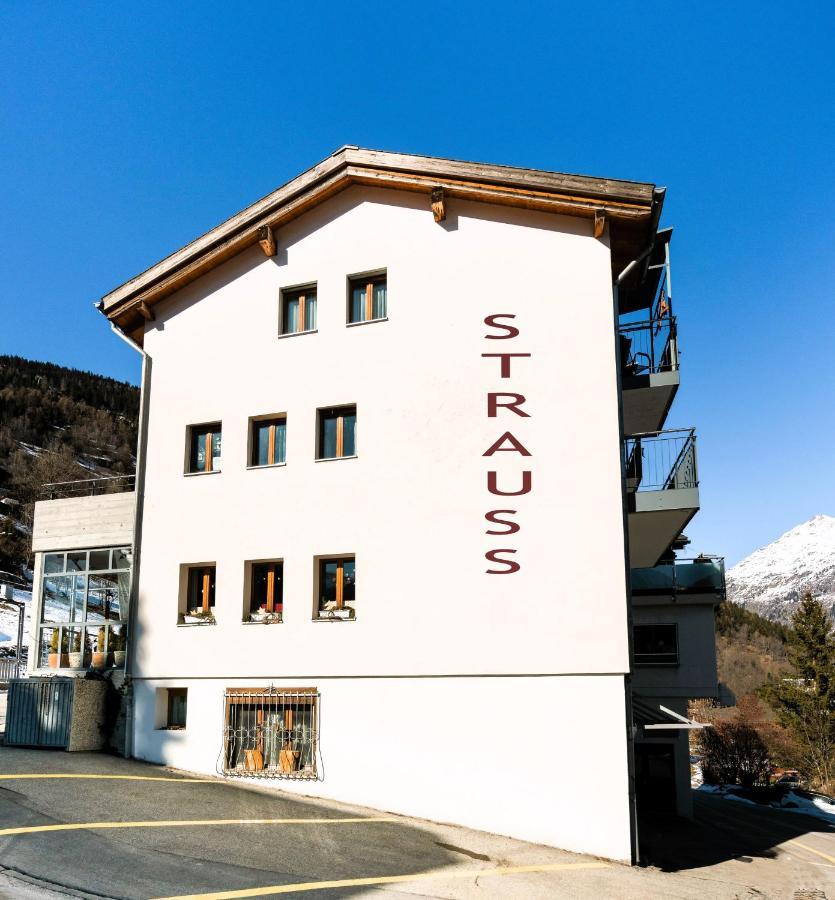 Kulinarik & Geniesser Hotel Strauss Fiesch Exterior foto
